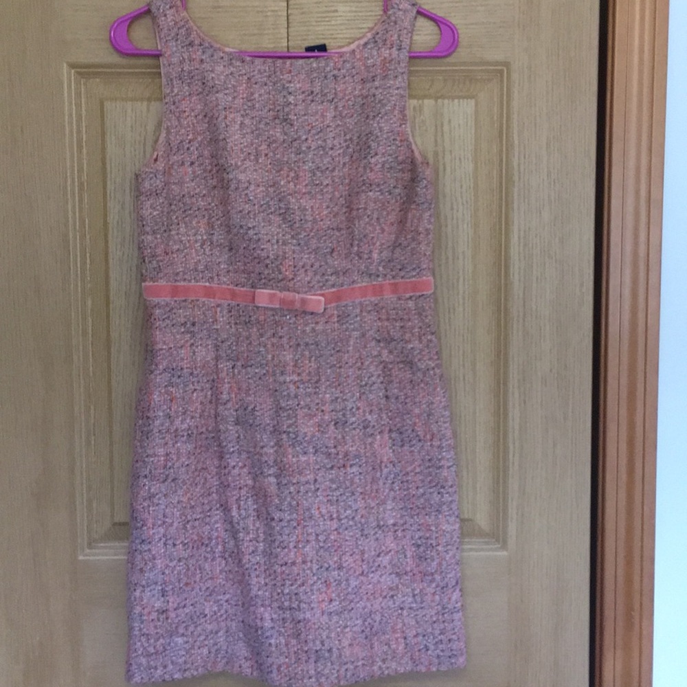 Pink tweed Gap dress